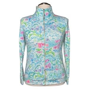 Lilly Pulitzer Betsy Full Zip Beachy Summer Jacket
